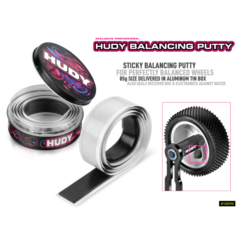 105590 - HUDY WHEEL BALANCING PUTTY