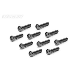 BBH0320 - CARTEN Screw Set 12.9- BH 3x20(Black Nickel Coating) (10)