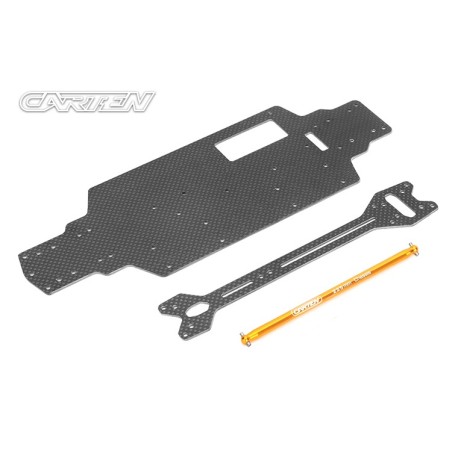 NBA324 - CARTEN 225mm Chassis /Upper Deck / Center Drive Shaft