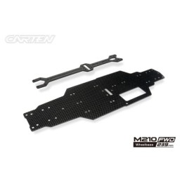 NBA376 - CARTEN M210FWD Chassis & Upper Deck (WB239mm)