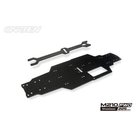 NBA375 - CARTEN M210FWD Chassis & Upper Deck (WB225mm)