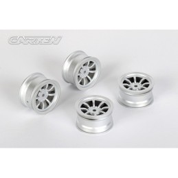 NBA260 - CARTEN 8 Spoke Wheel +1mm (Silver)