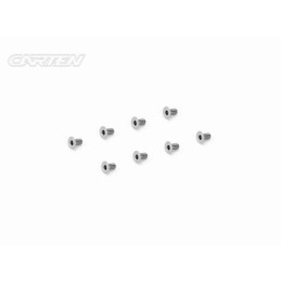 TFH0306 - CARTEN Titanium Screw Set Ti6-4 CNC FH M3x6 (8)