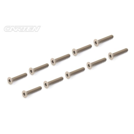 PFH320 - CARTEN Titanium Gr-2 Screw Set M3x20mm (10)