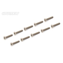 PFH320 - CARTEN Titanium Gr-2 Screw Set M3x20mm (10)