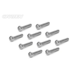 SBH0322 - CARTEN Screw Set 12.9- BH M3x22(Nickel Coating) (10)