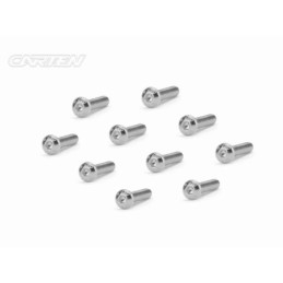 SBH0314 - CARTEN Screw Set 12.9- BH M3x14(Nickel Coating) (10)
