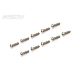 PBH314 - CARTEN Titanium Gr-2 Screw Set BH M3x14mm (10)