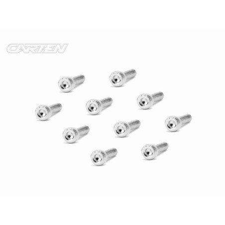 SCH0316 - CARTEN Screw Set  12.9- CH M3x16(Nickel Coating) (10)