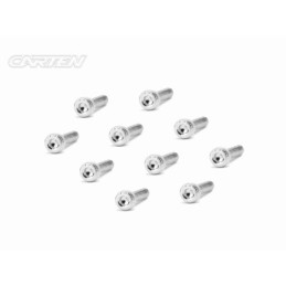 SCH0316 - CARTEN Screw Set  12.9- CH M3x16(Nickel Coating) (10)