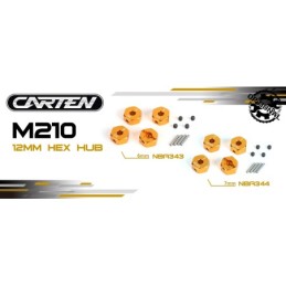 NBA343 - CARTEN 12mm Hex Hub 6mm (4)