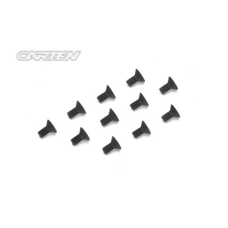 NBA279 - CARTEN Screw Set - FH M3x6