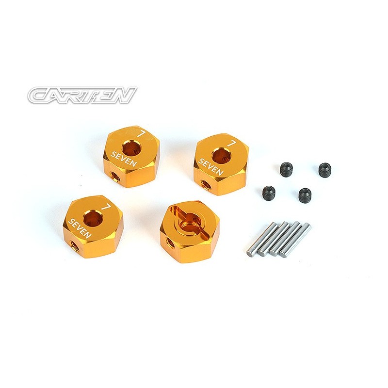 NBA344 - CARTEN 12mm Hex Hub 7mm (4)