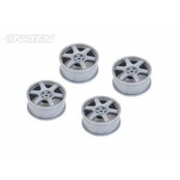 NHA482 - CARTEN 5 Spoke Wheel Grey 24mm ETequal to 0mm (4)