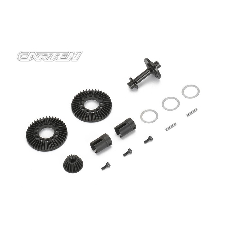 NBA321 - CARTEN Solid Axle(40T/17T Plastic)