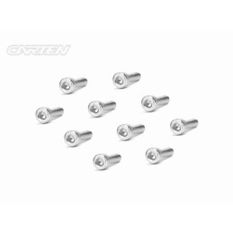SCH0310 - CARTEN Screw Set  12.9- CH M3x10(Nickel Coating) (10)