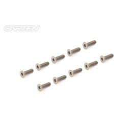 PFH312 - CARTEN Titanium Gr-2 Screw Set M3x12mm (10)