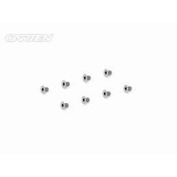 TFH0305 - CARTEN Titanium Screw Set Ti6-4 CNC FH M3x5 (8)