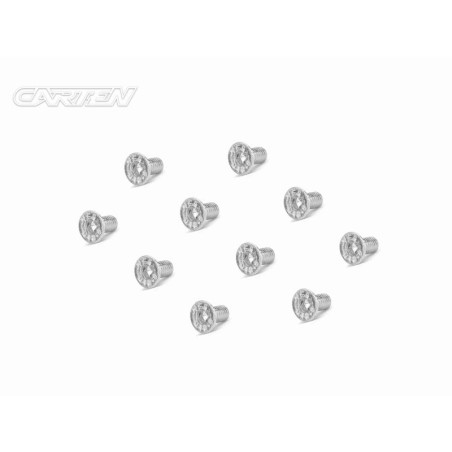 SFH0306 - CARTEN Screw Set  12.9- FH M3x6(Nickel Coating) (10)