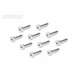 SCH0320 - CARTEN Screw Set  12.9- CH M3x20(Nickel Coating) (10)