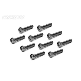 BBH0322 - CARTEN Screw Set 12.9- BH 3x22(Black Nickel Coating) (10)