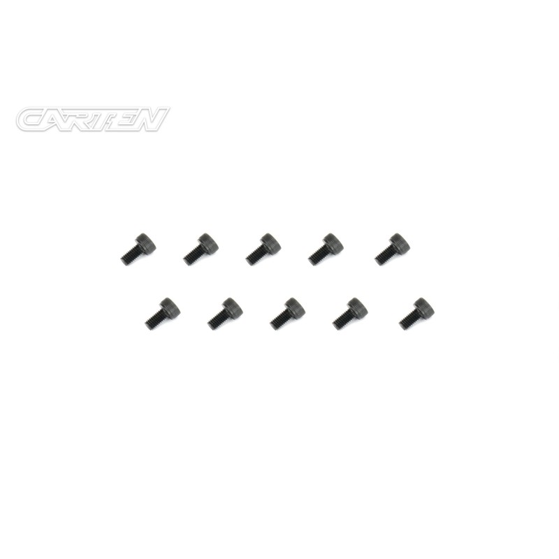 NHA425 - CARTEN Cap head Screw M3x6mm (10)