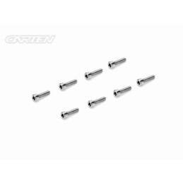 TCH0312 - CARTEN Titanium Screw Set Cap Head Ti6-4 CNC M3x12 (8)