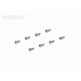 TCO0308 - CARTEN Titanium Screw Set Ti6-4 CNC CO M3x8 (8)