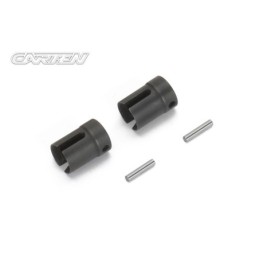 NBA354 - CARTEN Aluminium C-Hub (L&R)Solid Axle Steel Cup Joint