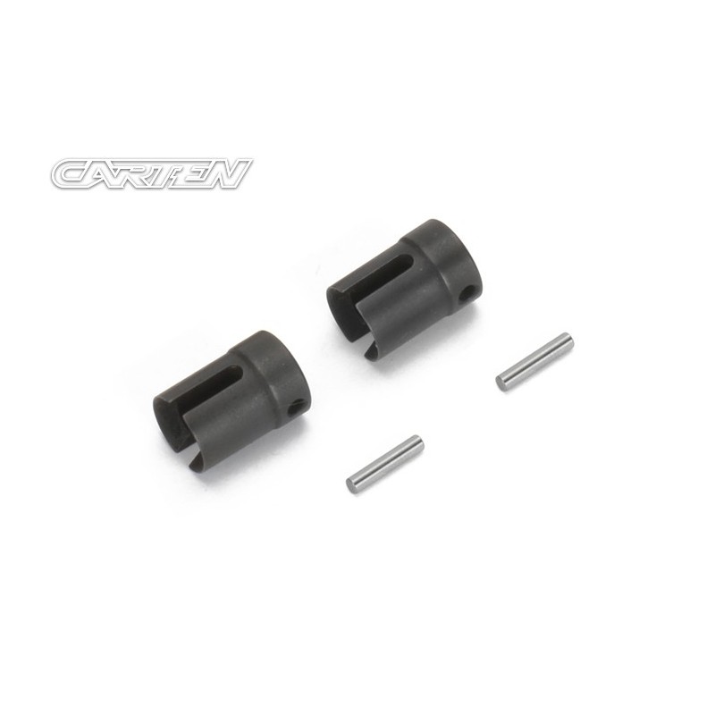NBA354 - CARTEN Aluminium C-Hub (L&R)Solid Axle Steel Cup Joint