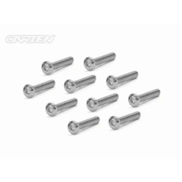 SBH0320 - CARTEN Screw Set 12.9- BH M3x20(Nickel Coating) (10)
