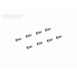 TCH0306 - CARTEN Titanium Screw Set Cap Head Ti6-4 CNC M3x6 (8)