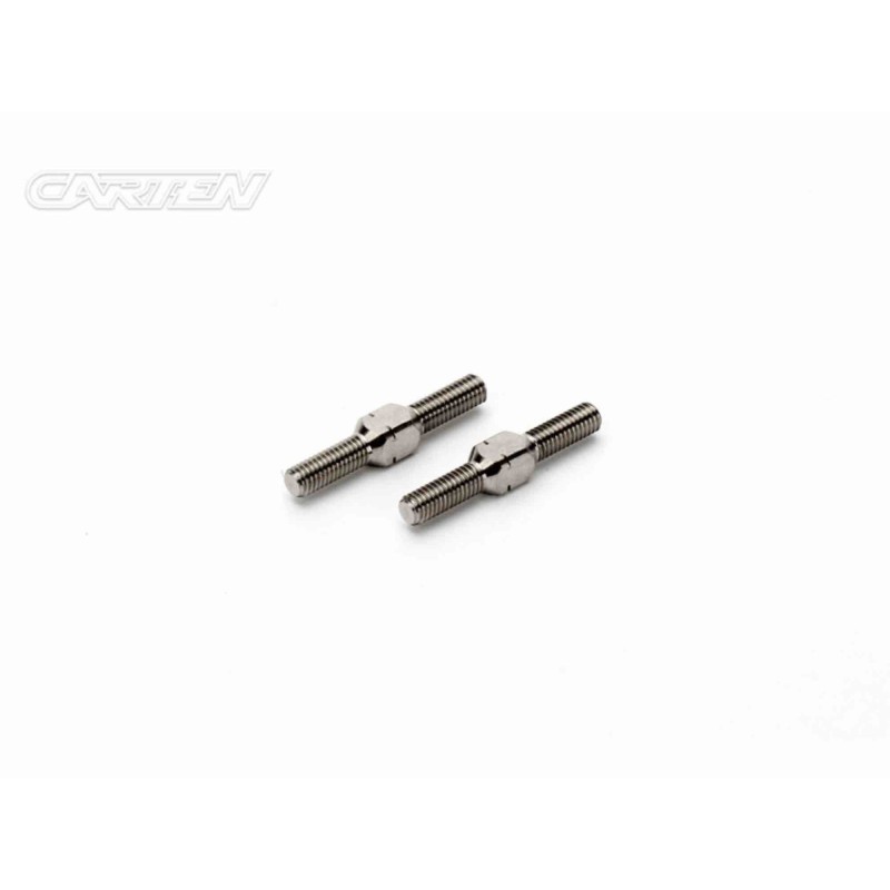 TT0322 - CARTEN CNC 64 Titanium Turnbuckles M3x22mm (2)