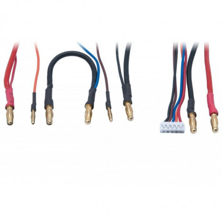 65822 - UNIVERSAL CHARGING LEAD - 2 X 2S LIPO INCL. BALANCING ADAPTER