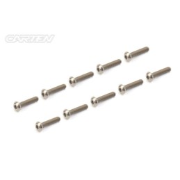 PBH318 - CARTEN Titanium Gr-2 Screw Set BH M3x18mm (10)