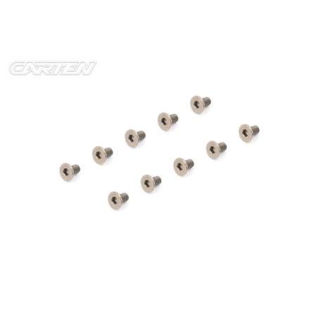 PFH305 - CARTEN Titanium Gr-2 Screw Set M3x5mm (10)