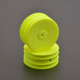 U7458 - Wheel Front 4WD - Neon Yellow - pr
