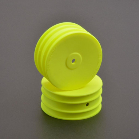 U7458 - Wheel Front 4WD - Neon Yellow - pr