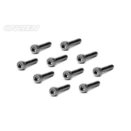 BCH0320 - CARTEN Screw Set  12.9- CH M3x20(Black Nickel Coating) (10)