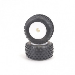 U6879 - Stagger Rib-Silver-Truck Tyre - Pre-Glued pr