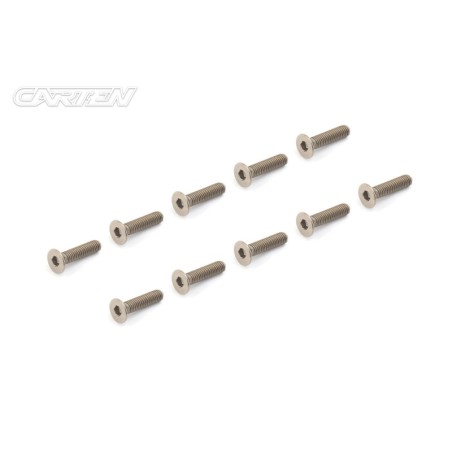 PFH315 - CARTEN Titanium Gr-2 Screw Set M3x15mm (10)