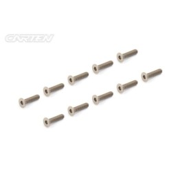 PFH315 - CARTEN Titanium Gr-2 Screw Set M3x15mm (10)