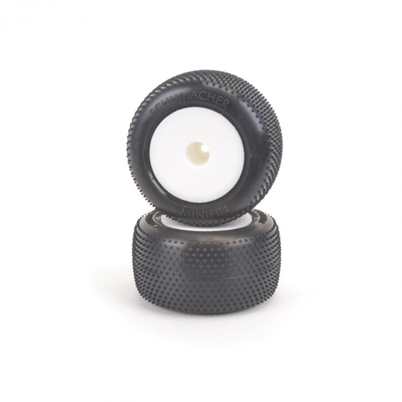 U6878 - Mini Pin - Yell-Truck Tyre - Pre-Glued pr