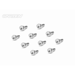 SCH0312 - CARTEN Screw Set  12.9- CH M3x12(Nickel Coating) (10)