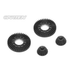 NBA322 - CARTEN Plastic 40T/17T Bevel Gear (For Solid Axle)