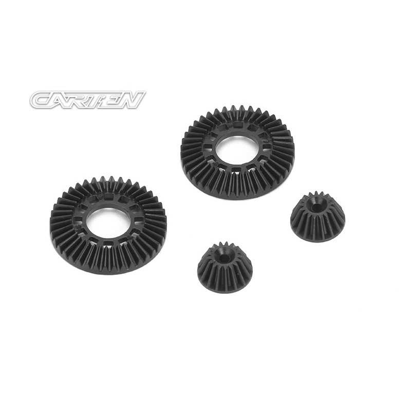 NBA322 - CARTEN Plastic 40T/17T Bevel Gear (For Solid Axle)