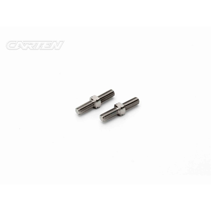 TT0318 - CARTEN CNC 64 Titanium Turnbuckles M3x18mm (2)