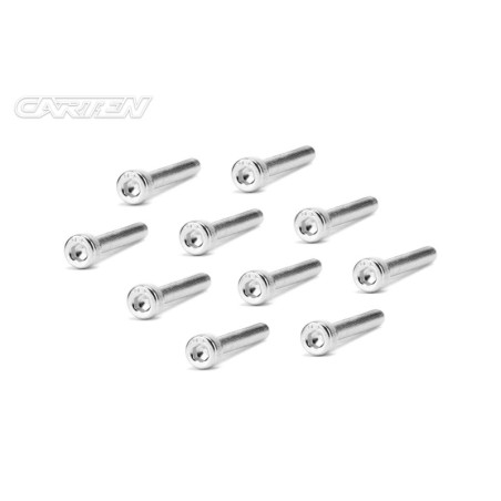 SCH0322 - CARTEN Screw Set  12.9- CH M3x22(Nickel Coating) (10)