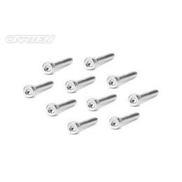 SCH0322 - CARTEN Screw Set  12.9- CH M3x22(Nickel Coating) (10)