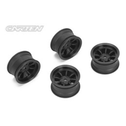 NBA265 - CARTEN 8 Spoke Wheel +4mm (Black)